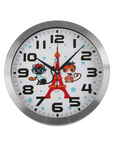 Reloj de Pared Paris Plástico (4 x 30...