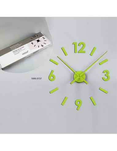 Reloj de Pared Polipropileno Verde