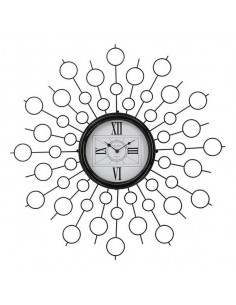 Uhr Holz MDF/Metall (68 x...