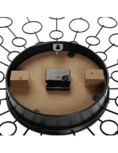 Uhr Holz MDF/Metall (68 x... 2