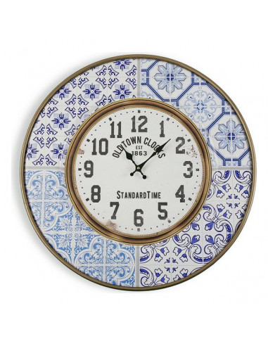 Reloj de Pared Metal (4,5 x 63 x 63 cm)