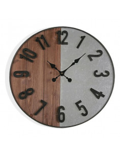 Wanduhr Holz MDF/Metall (5...