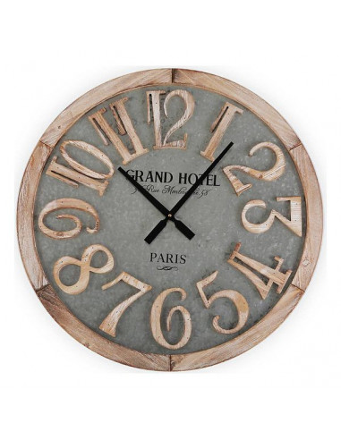 Wanduhr Hotel Metall Holz MDF (5 x 60...