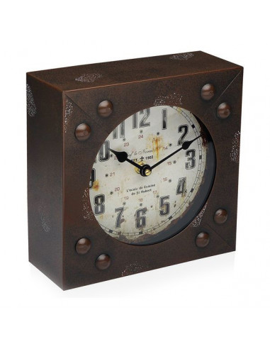 Reloj de Mesa Metal (20 x 20 cm)