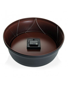 Wanduhr Metall (36 x 12,5 x... 2