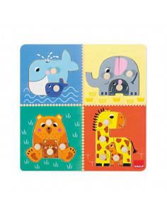 Puzzle Mamás Y Bebés Diset...