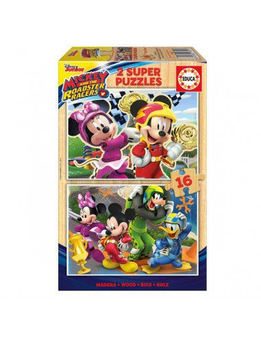 Puzzle Mickey and the Roadster Racers...