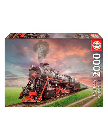 Puzzle Train Educa (2000 pcs)