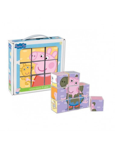 Rompecabezas Peppa Pig Cefatoys (9 pcs)