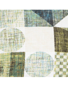 Kissen Damero Türkis 2