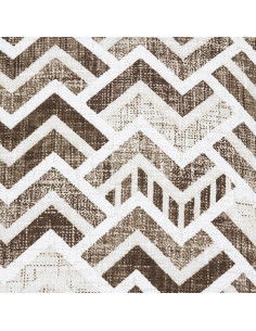 Cojín Damero Coor. Marrón 2