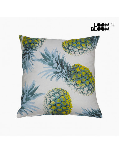 Kissen Pineapple Polyester Blau (60 x...