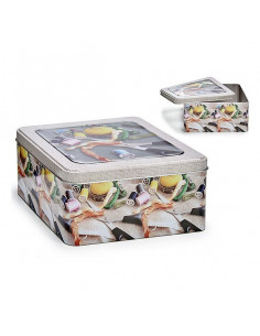 Caja con Tapa Beige...