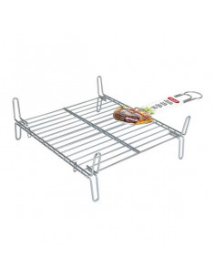 Grill Bbq Algon Double Stahl 2