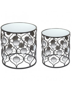 Juego de 2 Mesitas Hierro...