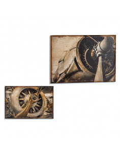 Leinwand Leinen (90 x 3 x...