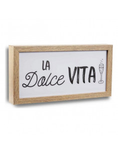 Cuadro Dolce Vita Madera...