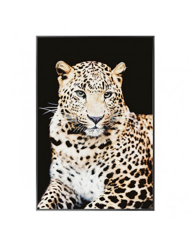Cuadro Leopardo (120 x 80 x 2,5 cm)