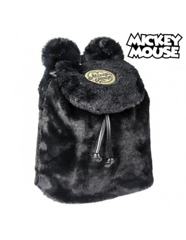 Lässiger Rucksack Mickey Mouse Schwarz