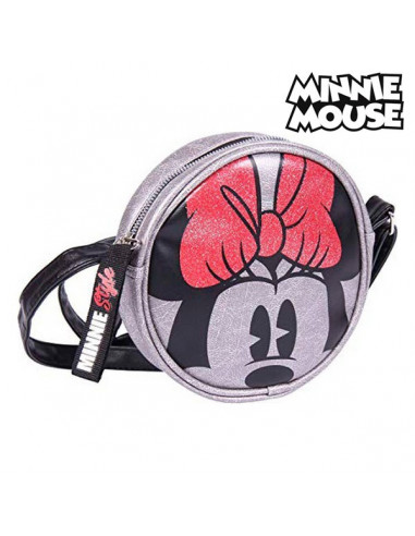 Bolso Bandolera Minnie Mouse Plateado