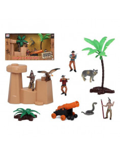Playset Indian Cowboy...