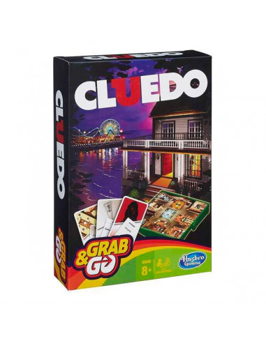 Juego de Mesa Cluedo Grab&Go Hasbro (ES)