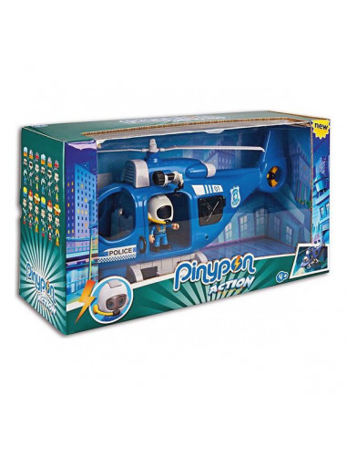 Playset Pinypon Action Helicopter Famosa