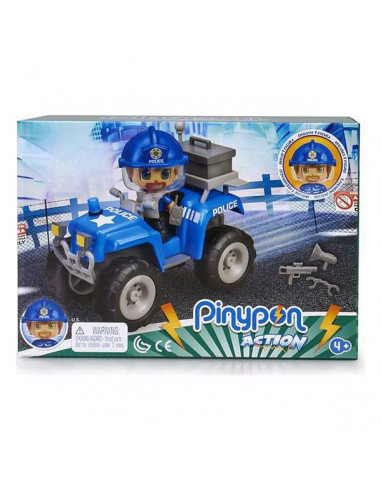 Playset Pinypon Action Police Quad...