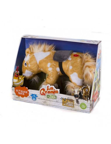 Peluche con Sonido Caballo Percheron...