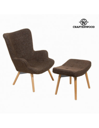 Stuhl mit fußstützte by Craftenwood