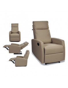 Sillón Polipiel Camel 3...