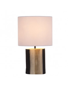 Tischlampe Nussbaumholz (24...