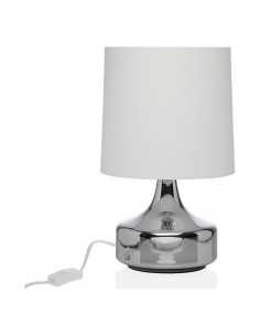 Tischlampe Leinen Metall...