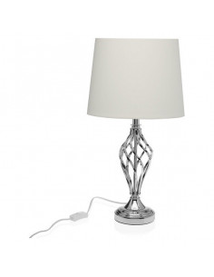 Tischlampe Leinen Metall...