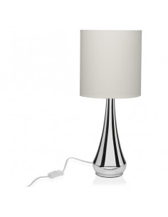 Tischlampe Leinen Metall...