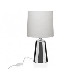 Tischlampe Leinen Metall...