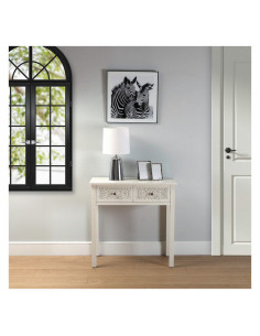 Lámpara de Mesa lino Metal... 2