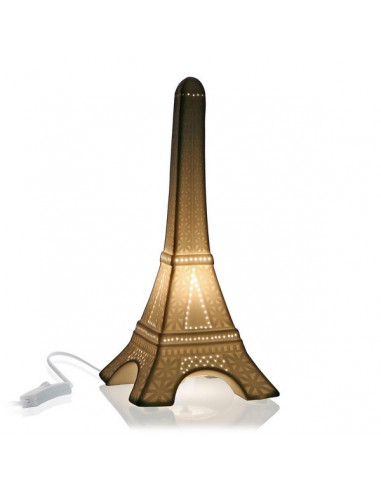 Tischlampe Tour Eiffel Porzellan (15...