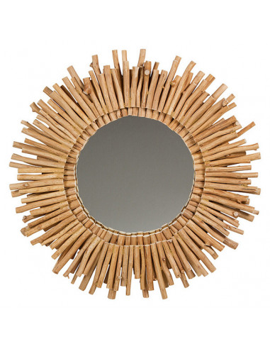 Espejo Madera de acacia (77 X 6 x 77 cm)
