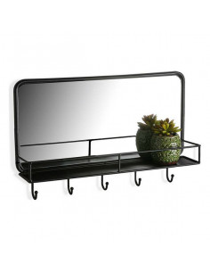 Espejo de pared Metal Negro...