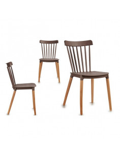 Silla de Comedor Gris...