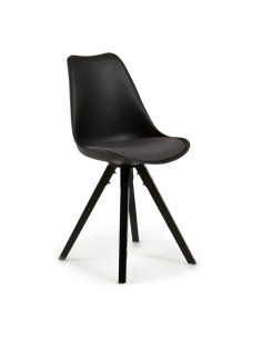 Silla de Comedor Negra (57...