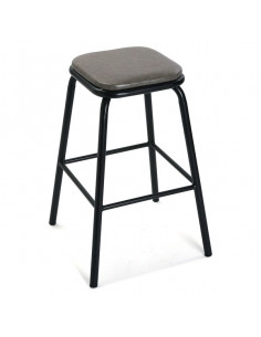 Taburete Metal Polipiel...