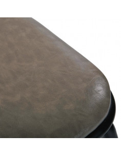 Taburete Metal Polipiel... 2