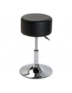 Taburete Negro Metal...