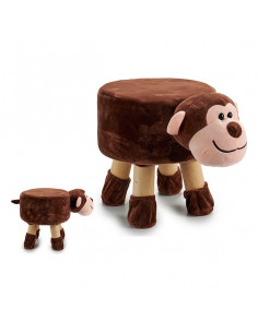 Hocker Affe (40 x 30 x 29 cm)