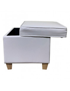 Puff Blanco (42 x 42 x 42 cm) 2