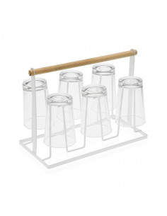 Becherhalter Holz Aluminium... 2