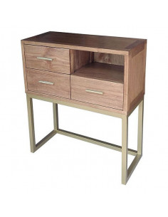 Consola madera de mindi...