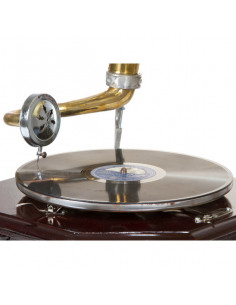 grammofon Achteckig - Old... 2